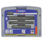 Tivoly 6 piece Screw Extractor Set