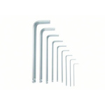 Bosch 9 piece Metric Hex Key Set, 1.5 mm, 2.5 mm, 2 mm, 3 mm, 4 mm, 5 mm, 6 mm, 8 mm, 10 mm