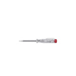Wiha Tools 60 mm blade 3mm blade tip Mains Tester Screwdriver with Voltage Indicator