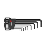 Wiha Tools 9 piece L Shape Metric Hex Key Set, 1.5 → 10mm