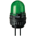 Werma EM 231 Green LED Beacon, 24 V dc, Steady, Panel Mount