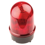 Werma BM 838 Red Xenon Beacon, 230 V ac, Blinking, Surface Mount