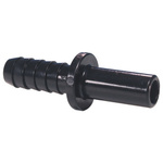 John Guest Tube-to-Tube PM Pneumatic Straight Tube-to-Tube Adapter, Plug In 10 mm to Push In 8 mm