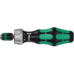 Wera 1/4 in Hexagon Ratchet Screwdriver, 150 mm length