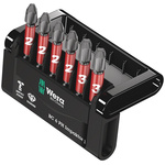 Wera Impact Bit Set 6 Pieces, Hexagon
