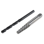 RS PRO 2 piece Steel Screw Extractor