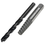 RS PRO 2 piece Steel Screw Extractor