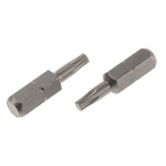 RS PRO Torx Screwdriver Bit, T15 Tip, 25 mm Overall