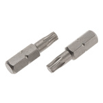 RS PRO Torx Screwdriver Bit, T25 Tip, 25 mm Overall