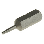 RS PRO Torx Screwdriver Bit, T6 Tip, 25 mm Overall