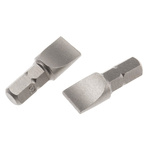 RS PRO Slotted Screwdriver Bit, SL9 Tip