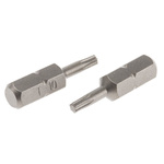 RS PRO Torx Screwdriver Bit, T10 Tip, 25 mm Overall