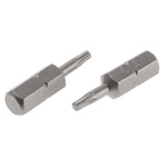 RS PRO Torx Screwdriver Bit, T9 Tip, 25 mm Overall