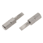 RS PRO Slotted Screwdriver Bit, SL4 Tip