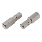 RS PRO Hexagon Screwdriver Bit, 8 mm Tip