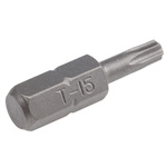 RS PRO Torx Screwdriver Bit, T15 Tip, 25 mm Overall