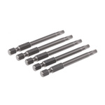 RS PRO Torx Screwdriver Bit, T25 Tip, 70 mm Overall