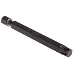 RS PRO Torx Screwdriver Bit, T40 Tip, 70 mm Overall
