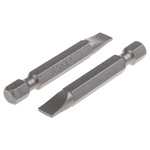 RS PRO Slotted Screwdriver Bit, SL6.5 Tip