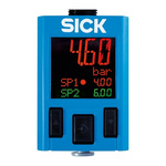 Sick Pressure Switch, 4 mm Pneumatic Hose, G 1/4 Female, M12 5-Pin 0bar to 10 bar