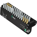 Wera Impact Bit Set 30 Pieces, Hexagon, Phillips, Pozidriv, Slotted, Torx