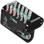 Wera Impact Bit Set 12 Pieces, Hexagon, Phillips, Pozidriv, Torx