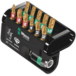 Wera Impact Bit Set 12 Pieces, Hexagon, Phillips, Pozidriv, Torx