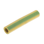 SES Sterling Expandable Neoprene/Chloroprene Green/Yellow Protective Sleeving, 2.5mm Diameter, 20mm Length