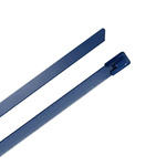 RS PRO Blue Cable Tie 316 Stainless Steel Ball Lock, 100mm x 4.6 mm