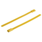 RS PRO Yellow Cable Tie 316 Stainless Steel Ball Lock, 200mm x 7.9 mm