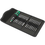 Wera 17 Pieces, Hexagon, Phillips, Slotted, Square