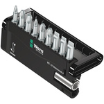 Wera 10 Pieces, Hexagon, Phillips, Pozidriv, Slotted