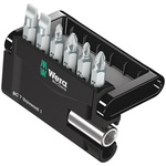 Wera 7 Pieces, Hexagon, Phillips, Pozidriv, Slotted