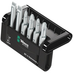 Wera 6 Pieces, Phillips, Pozidriv, Slotted