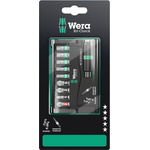 Wera 10 Pieces, Hexagon, Phillips, Pozidriv, Torx