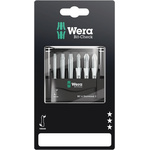 Wera 6 Pieces, Phillips, Pozidriv, Torx