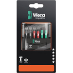 Wera 6 Pieces, Phillips, Pozidriv, Torx