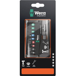 Wera 10 Pieces, Hexagon, Phillips, Pozidriv, Torx