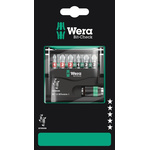 Wera 12 Pieces, Hexagon, Phillips, Pozidriv, Torx