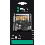 Wera 12 Pieces, Phillips, Pozidriv, Torx