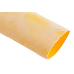 RS PRO Halogen Free Heat Shrink Tubing, Yellow 19.1mm Sleeve Dia. x 1.2m Length 2:1 Ratio