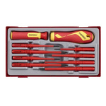 Teng Tools Insulated Screwdriver Blade Set TT1 10 Pieces