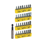 CK Bit Set 33 Pieces, Hexagon, Phillips, Slotted, Torx