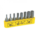 CK Hexagonal Tamper Proof Bit Set 8 Pieces, Hexagon