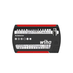 Wiha Tools Bit Set 31 Pieces, Hexagon, Spanner, Torq-Set, Torx, Tri-Wing