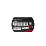 Wiha Tools Bit Set 13 Pieces, Phillips, Pozidriv, Slotted