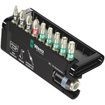 Wera Driver Bit Set 10 Pieces, Hexagon, Phillips, Pozidriv, Torx