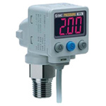 SMC Pressure Switch, NPT 1/4 -0.1MPa to 1 MPa