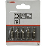 Bosch Torx Screwdriver Bit, T10, T15, T20, T25, T30 Tip