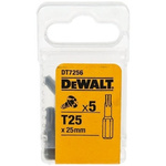 DeWALT Torx Screwdriver Bit, T25 Tip, 25 mm Overall